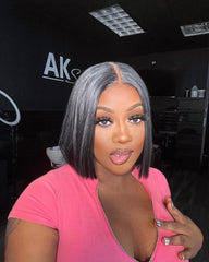 REFURBISHED GLUELESS WIGS SALE | BOB CLOSURE UNIT " (NEW CLOSURE)