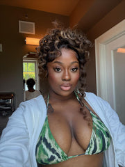 REFURBISHED WIGS SALE | GLUELESS BURMESE CURLY CUSTOM HIGHLIGHTS 24”