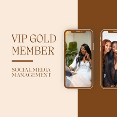 SOCIAL MEDIA MANAGEMENT - VIP GOLD MEMBER + Content Creation Planning (HIGHLY RECOMMENDED FOR SMALL BRANDS LOOKING TO GROW)