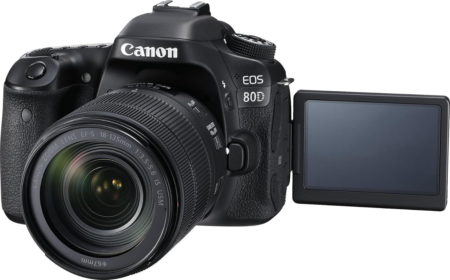 SALE! EOS 80D CAMERA BODY WITH 18-135MM CAMERA LENS