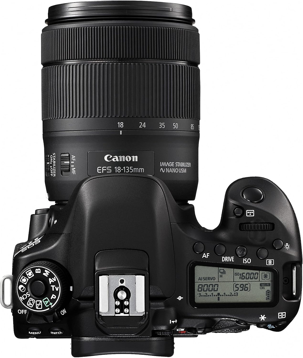 SALE! EOS 80D CAMERA BODY WITH 18-135MM CAMERA LENS