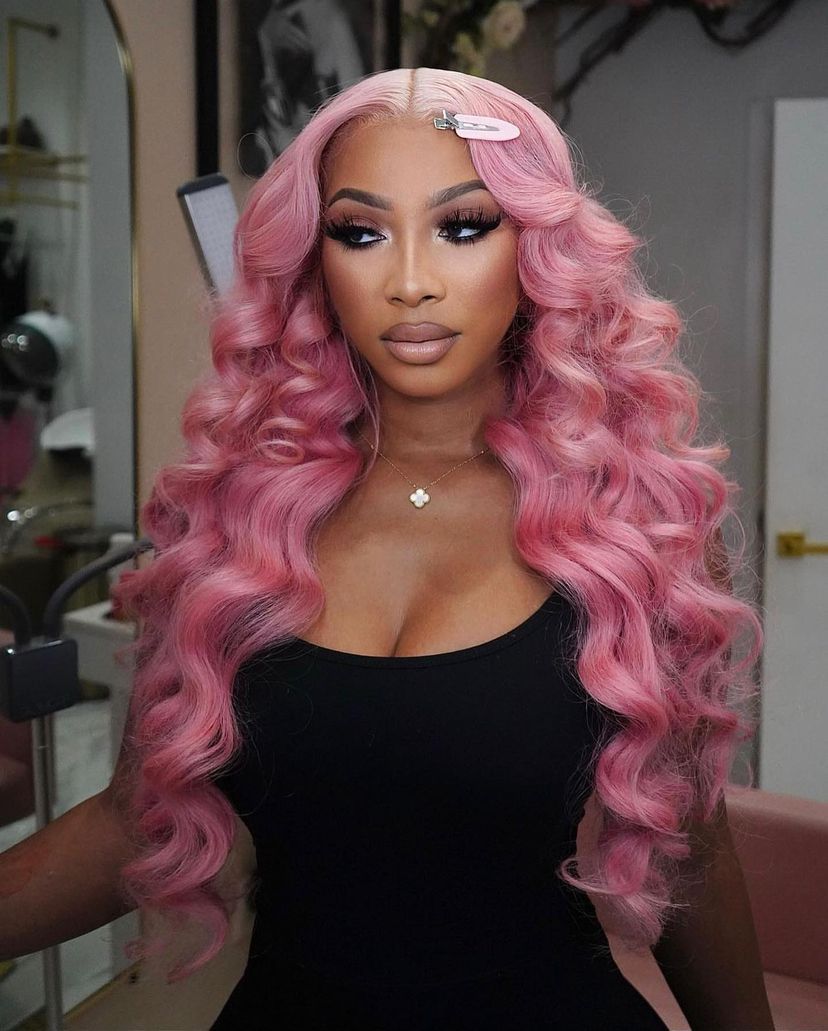 (REFURBISHED WIG SALE) 13x6 30” BLUSH unit 250% density