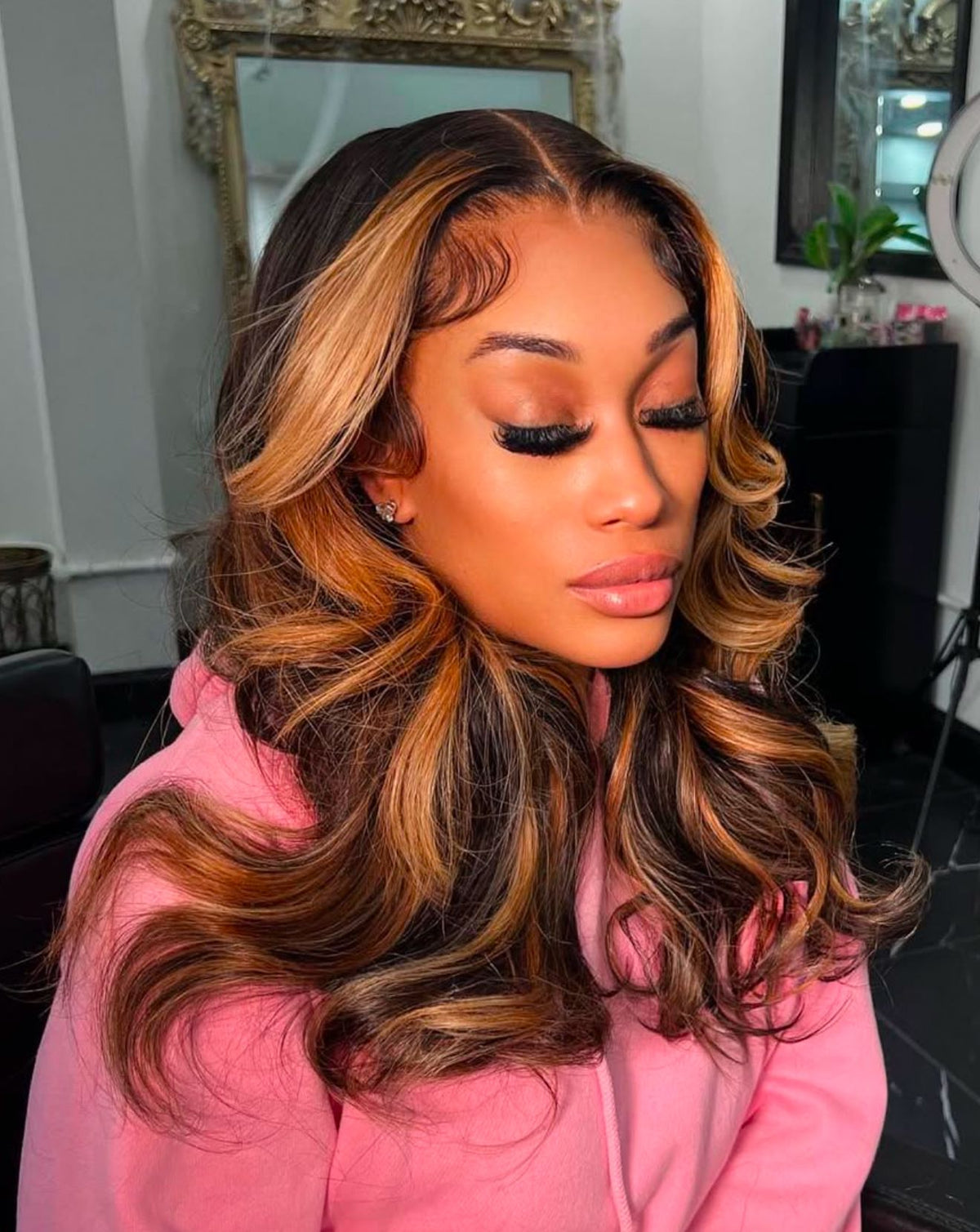 GLUELESS CUSTOM HIGH END HIGHLIGHTS 20”