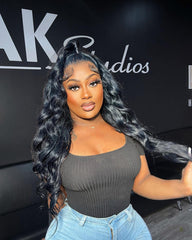REFURBISHED WIGS SALE | NAVY BLUE 13X6 22" UNIT